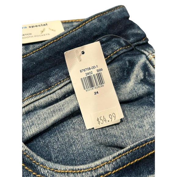 Old Navy Jeans Womens Plus Size 3X 24 High Rise Distressed - Picture 8 of 13